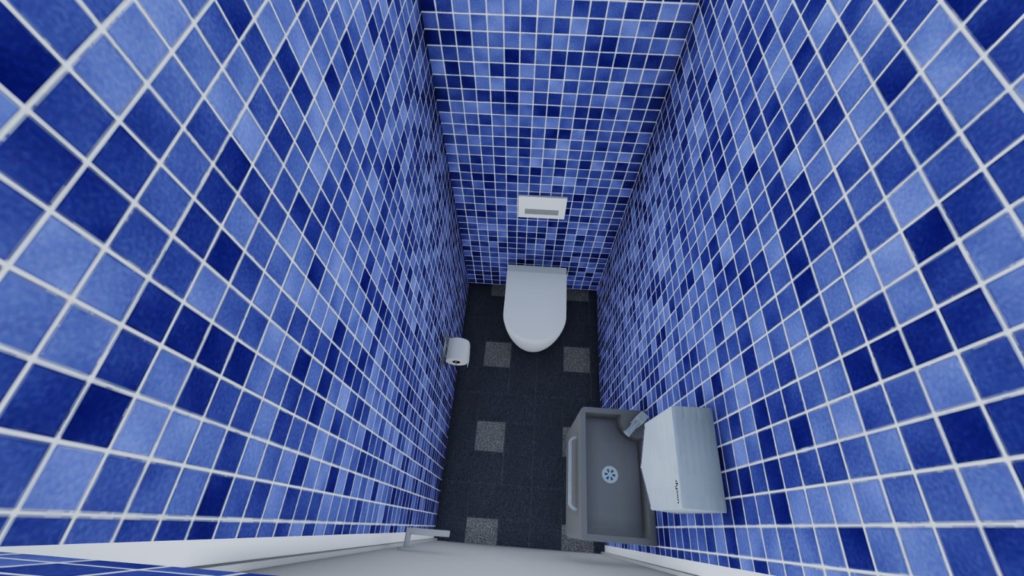 Toilette Maquette 3D SISCO SAS